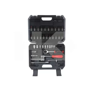 DADOS SET HARDEN 1/4" 46 PIEZAS EN MALETA