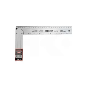 ESCUADRA DE ALUMINIO 250MM CON NIVEL HARDEN