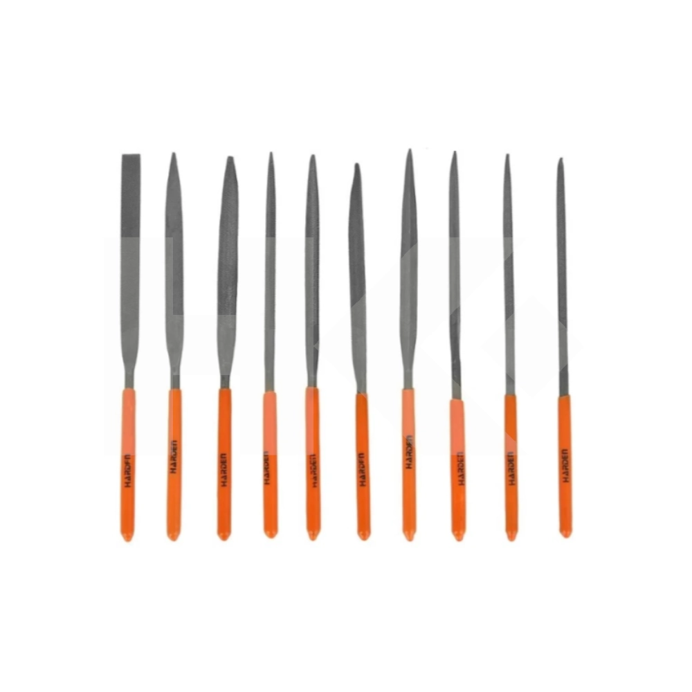 SET LIMAS MINI 4 X 160MM 10 PZAS HARDEN