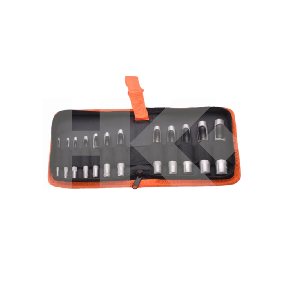PUNZON SACABOCAS HARDEN SET 12 PIEZAS 3-16MM