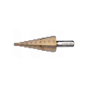 BROCA CONICA 4-20MM ACERO HSS HARDEN