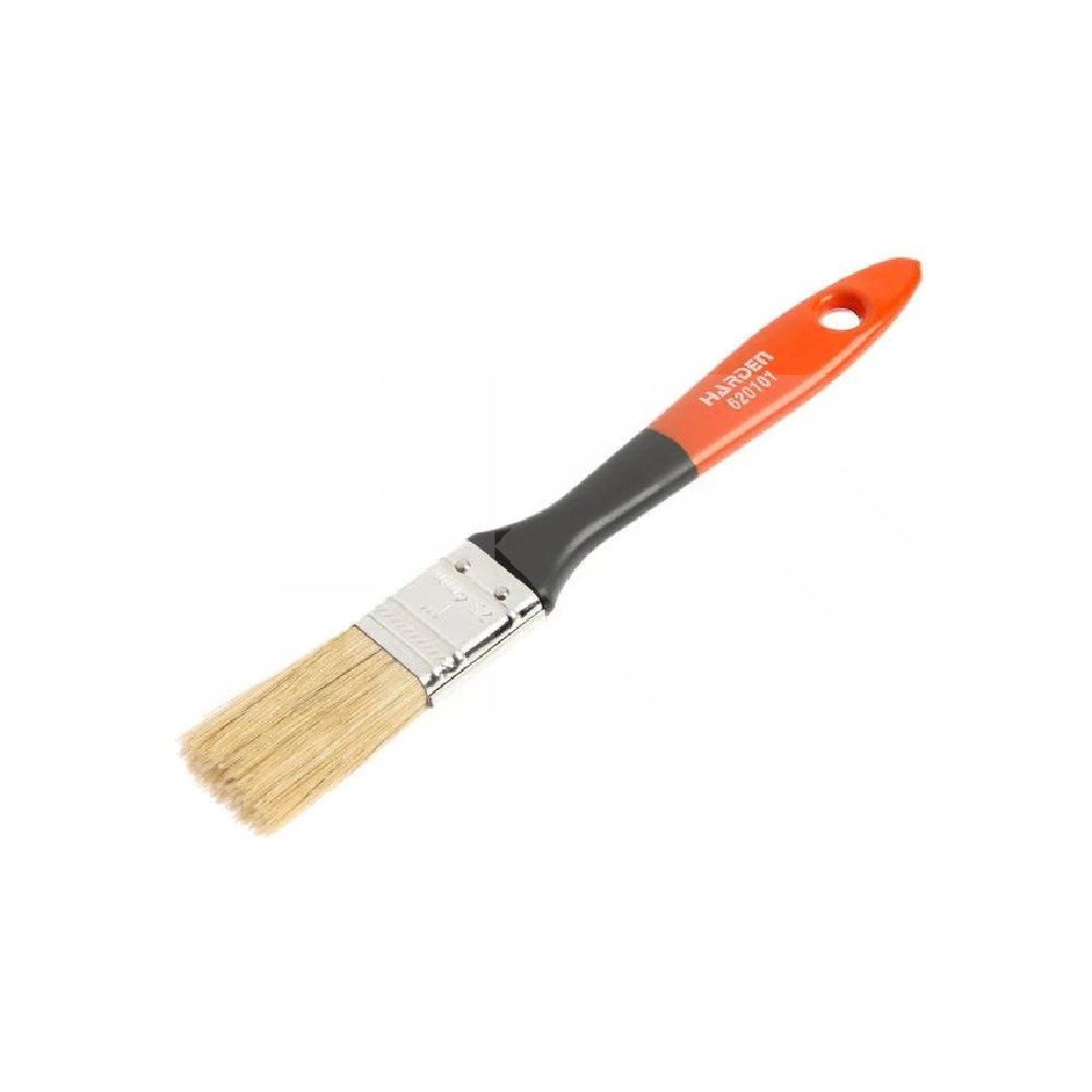 BROCHA PLASTICA 1" MANGO MADERA HARDEN