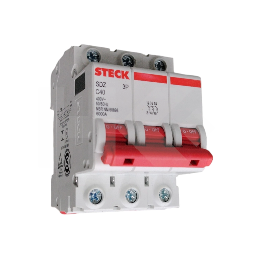 AUTOMATICO STECK 3P 40A 6KA CURVA C