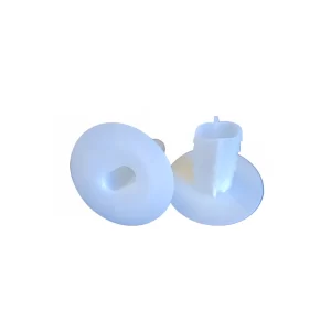 PASACABLE PLASTICO CON TRABA BLANCO