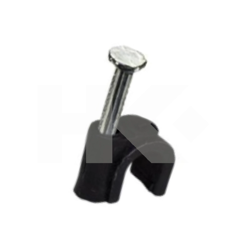 GRAMPA PARA CABLE COAXIALNEGRA 8MM 100 PCS.