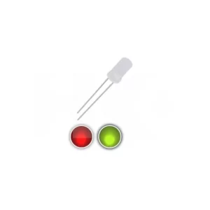 LED ROJO/VERDE 5MM 2 PIN