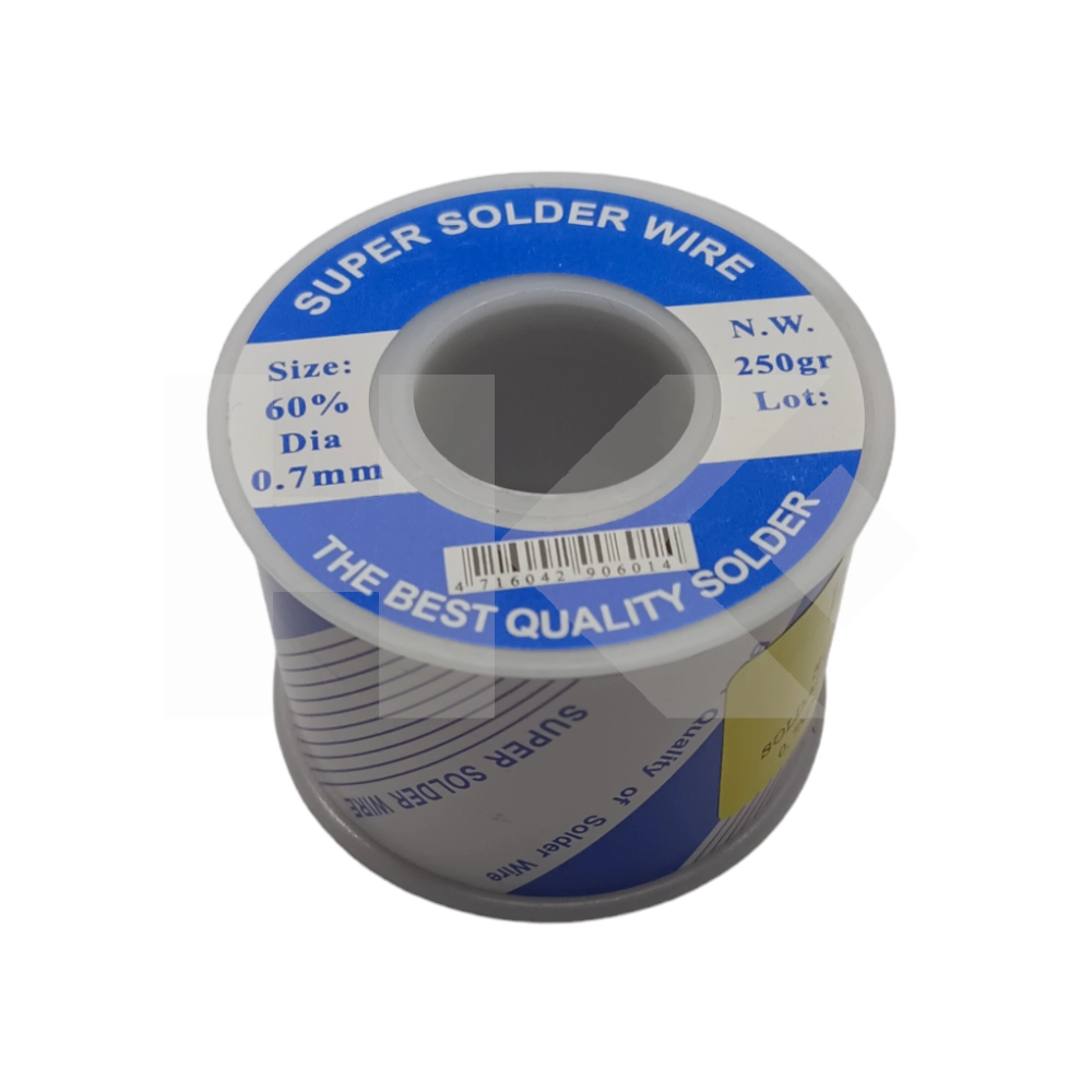 SOLDADURA EN ROLLO 0.7MM 60/40 250GR.
