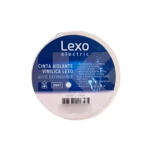 CINTA AISLADORA LEXO 20 MTS. BLANCO