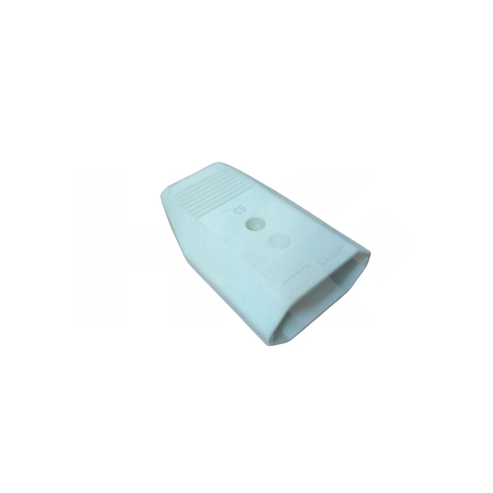 ENCHUFE HEMBRA VOLANTE CON PROTEC. 10A 250V BLANCO