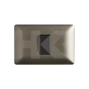 INTERRUPTOR PLACA SIMPLE 9/12 10A CAFE