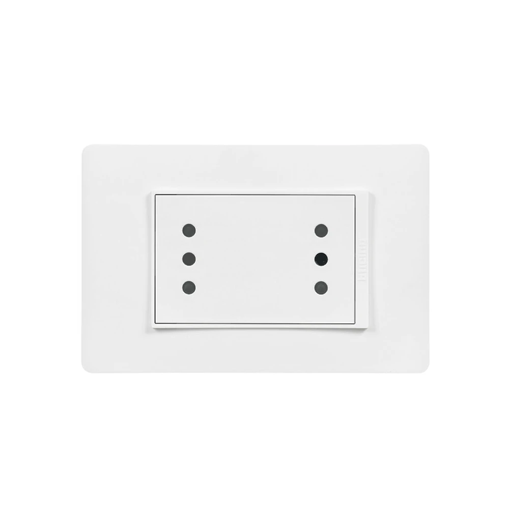 ENCHUFE MODULAR HEMBRA TICINO 10A DOBLE LUZICA