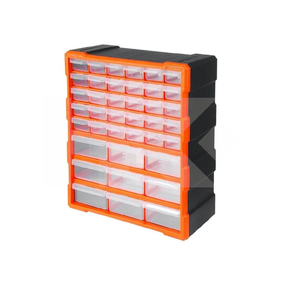 CAJA ORGANIZADORA PLASTICO 39 ESPACIOS CON DIV.