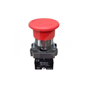 PULSADOR IND. EMERGENCIA XB2-BS542 METAL. S/RETEN.