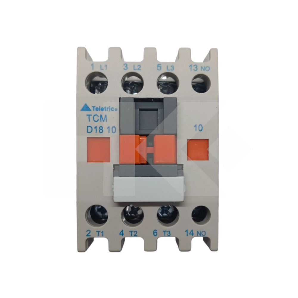 CONTACTOR TELETRIC TCMD18 18A 220V 1 NA