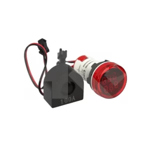 VOLTIMETRO 50-500VAC 0-100A TIPO PILOTO 22MM