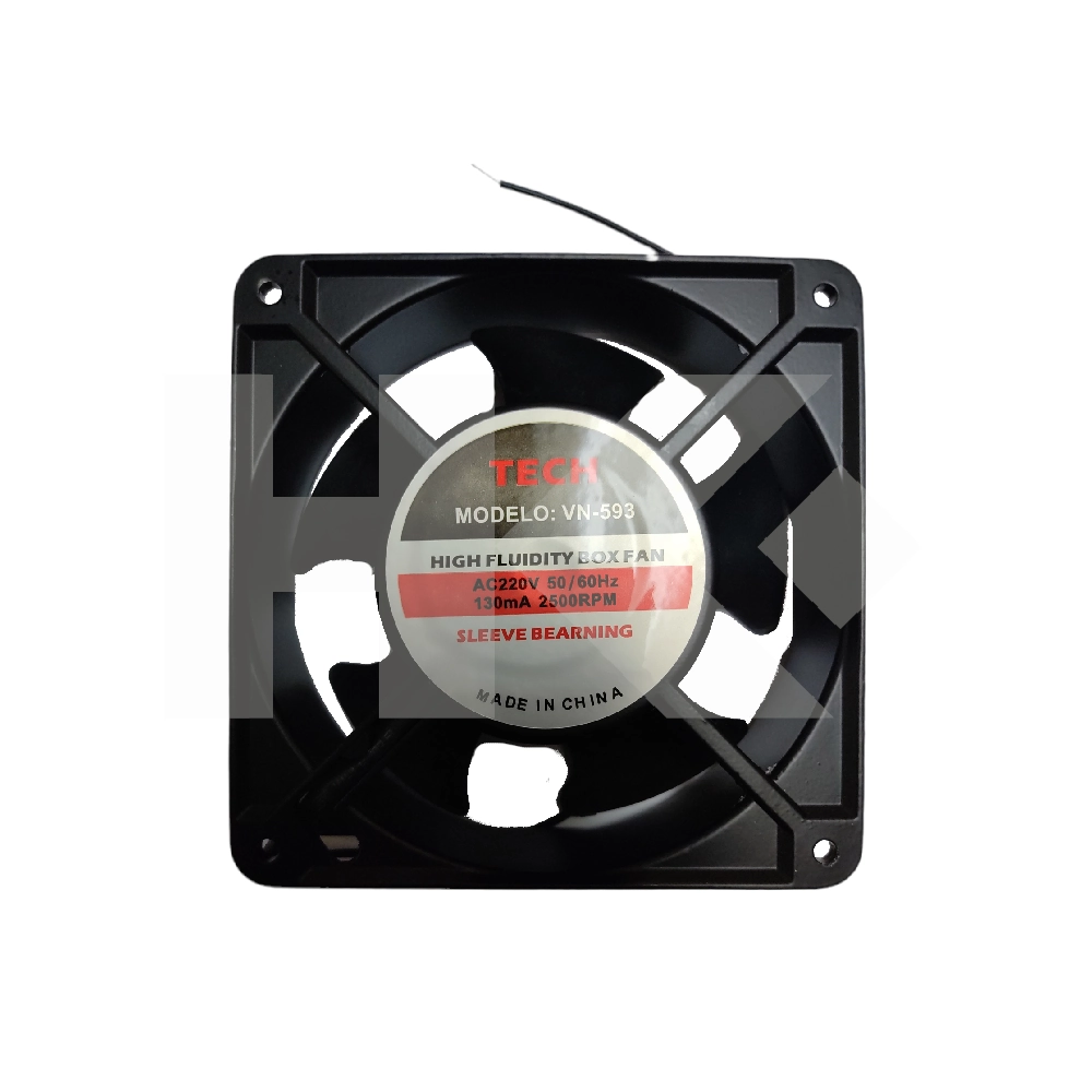 VENTILADOR 220VAC 120X120X38MM 130MA 50/60HZ