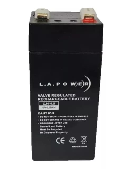 BATERIA 4V 4.5A L.A.POWER