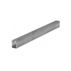CANALETA RANURADA GRIS