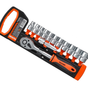 DADOS SET HARDEN CON CHICHARRA 13 PIEZAS 1/4"