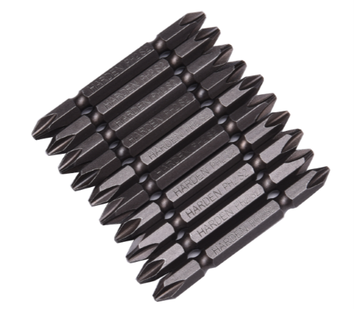SET PUNTAS DESTORNILLADOR HARDEN CRUZ 10 PCS.