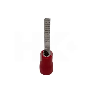 TERMINAL DBV1.25-18 PIN PLANO ROJO AWG22-16 2.3X18MM