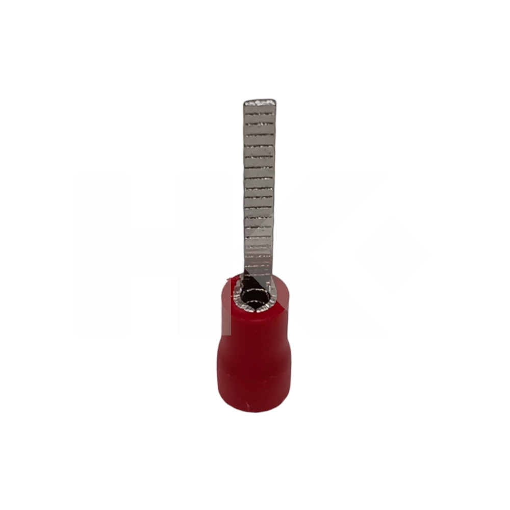 TERMINAL DBV1.25-18 PIN PLANO ROJO AWG22-16 2.3X18MM