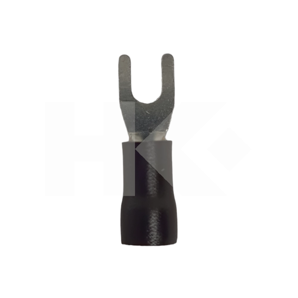 TERMINAL SV3.5-4 U NEGRO AWG14-12 4.3MM #8