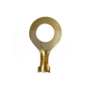 TERMINAL TIPO OJO BRONCE 8MM S/FUNDA