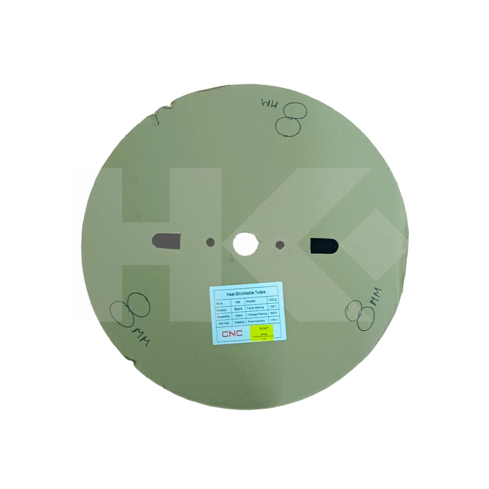 TERMORETRACTIL NEGRO 8 MM.