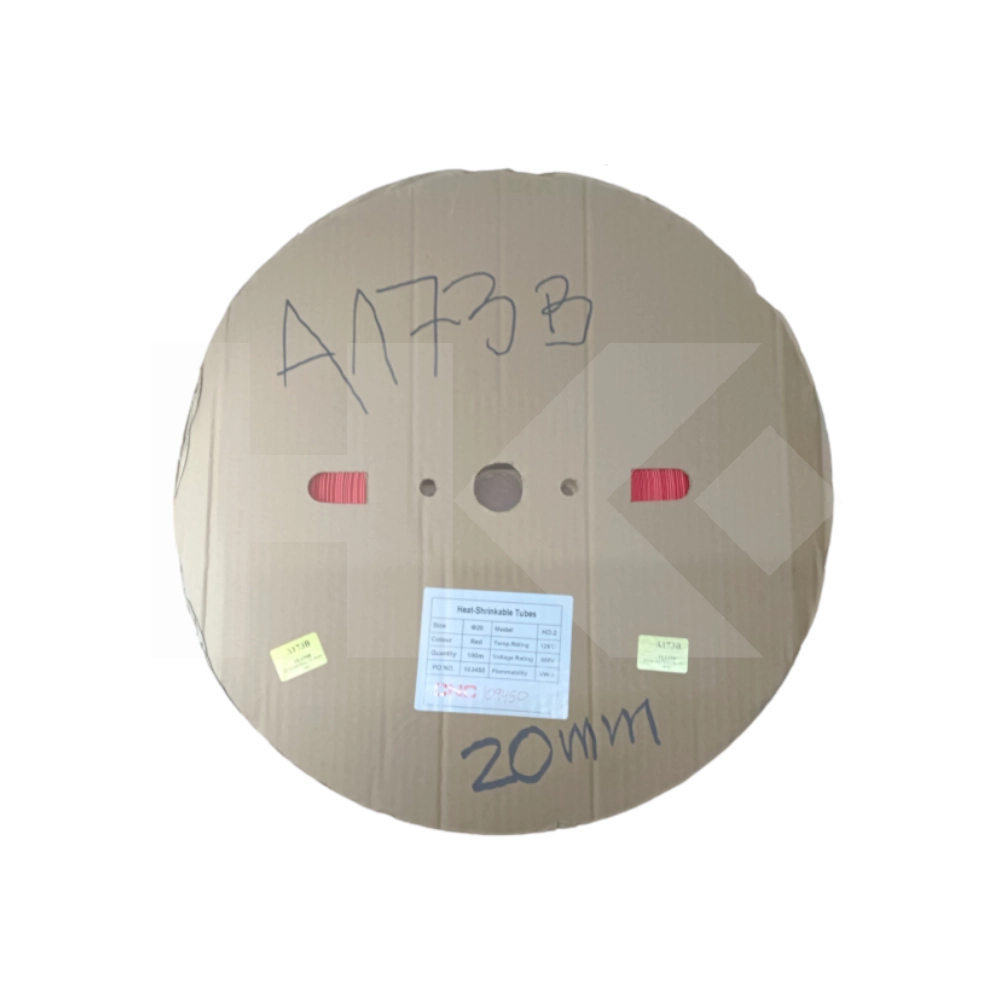 TERMORETRACTIL ROJO 20 MM.