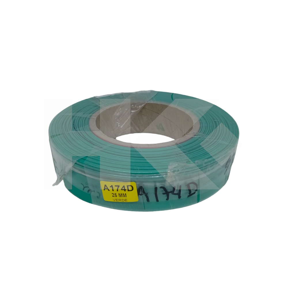 TERMORETRACTIL VERDE 25 MM.