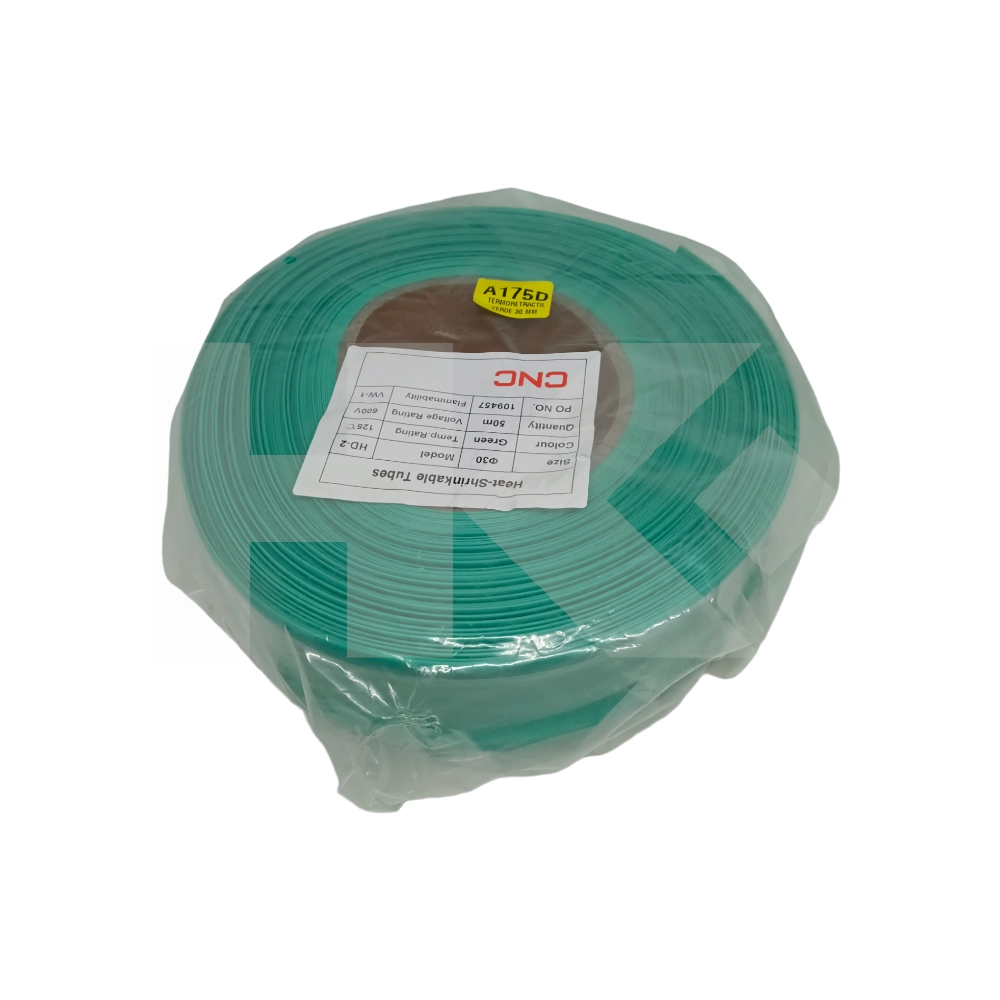 TERMORETRACTIL VERDE 30 MM.