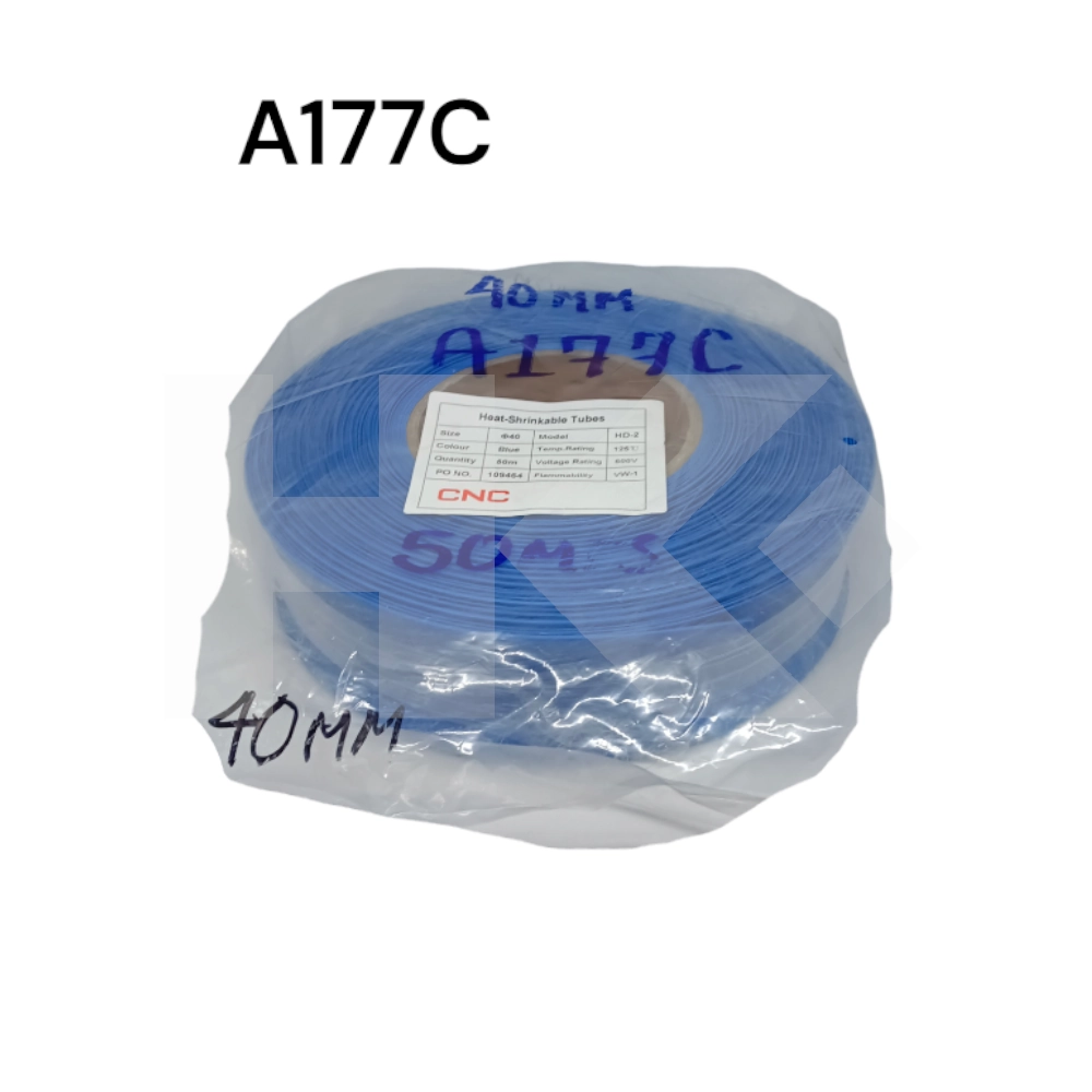 TERMORETRACTIL AZUL 40 MM.
