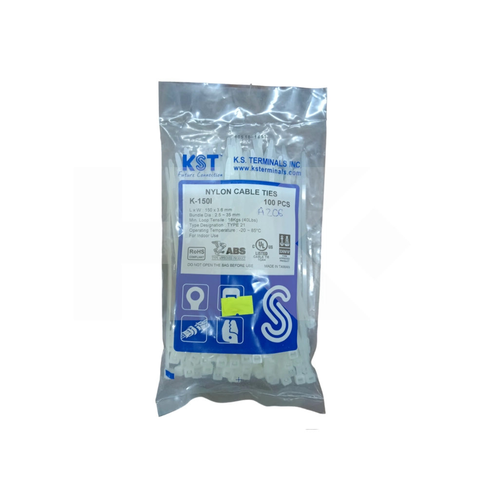 AMARRA BLANCA 3.6X150MM. PLASTICA