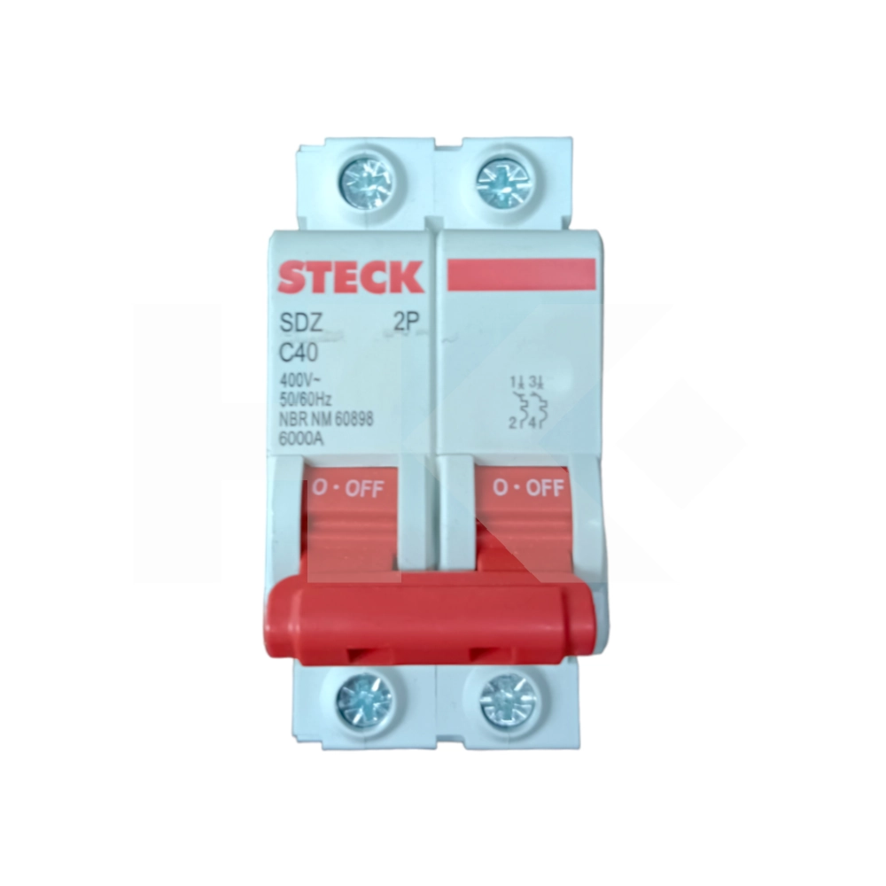 AUTOMATICO STECK 2P 40A 6KA CURVA C