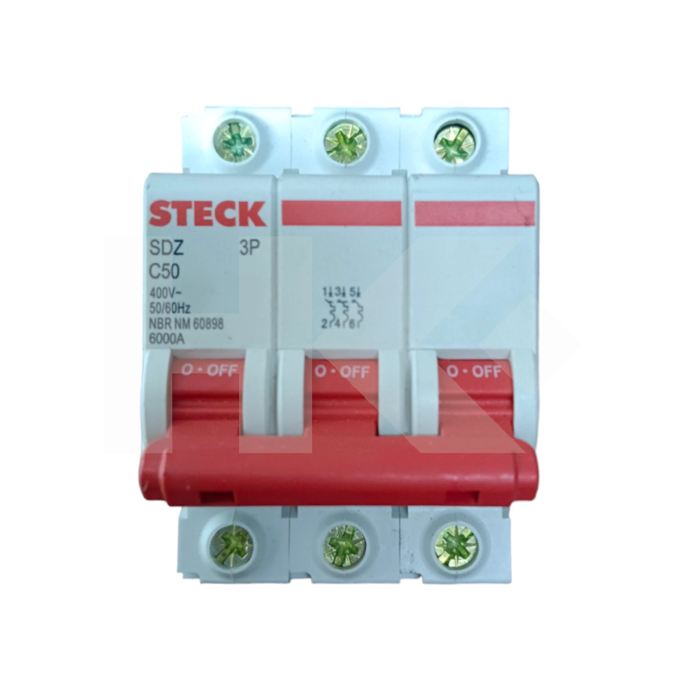 AUTOMATICO STECK 3P 50A 6KA CURVA C
