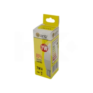 AMPOLLETA LED VELA 7W E27 CALIDA 3000K