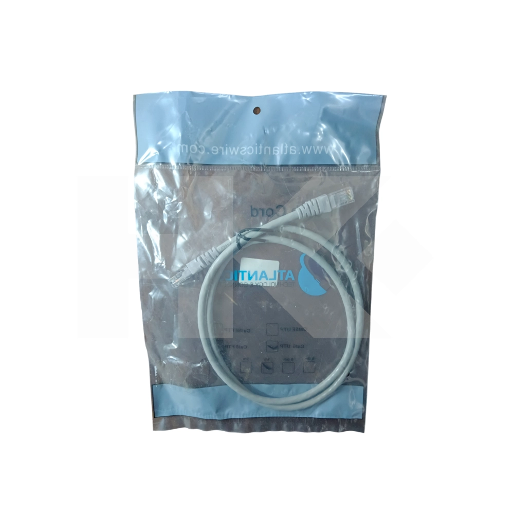 CABLE RED (PATCHCORD) CAT6E 1 MT. GRIS