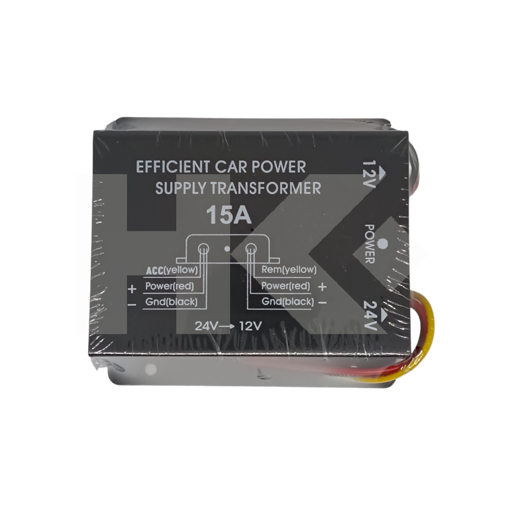 CONVERSOR VOLTAJE 24VDC A 12VDC 15A