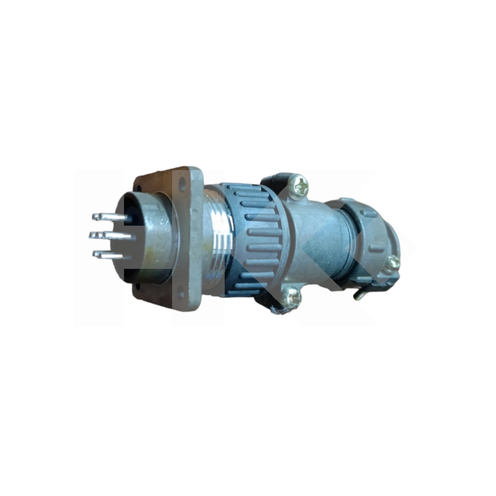 CONECTOR AVIACION 7 PIN M/H CHASSIS/VOLANTE 5A 22MM