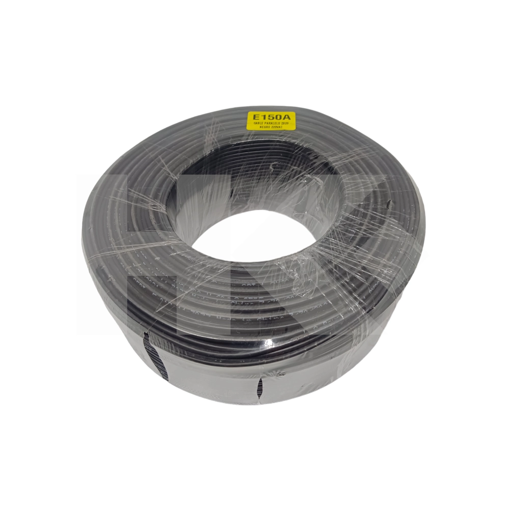 CABLE PARALELO 2X20 NEGRO 220VAC