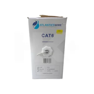 CABLE UTP CAT6 GRIS ATLANTICS WIRE
