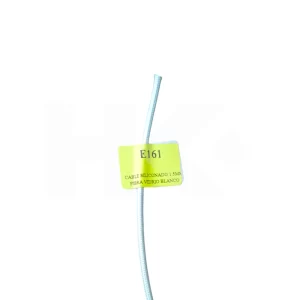 CABLE SILICONADO 1.5MM FIBRA VIDRIO BLANCO