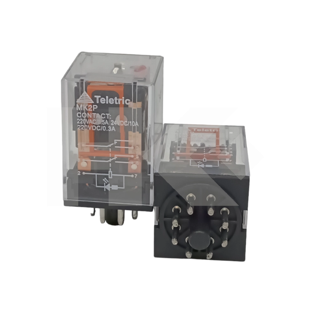 RELE 24VAC MK2 10A 250VAC OCTAL DPDT
