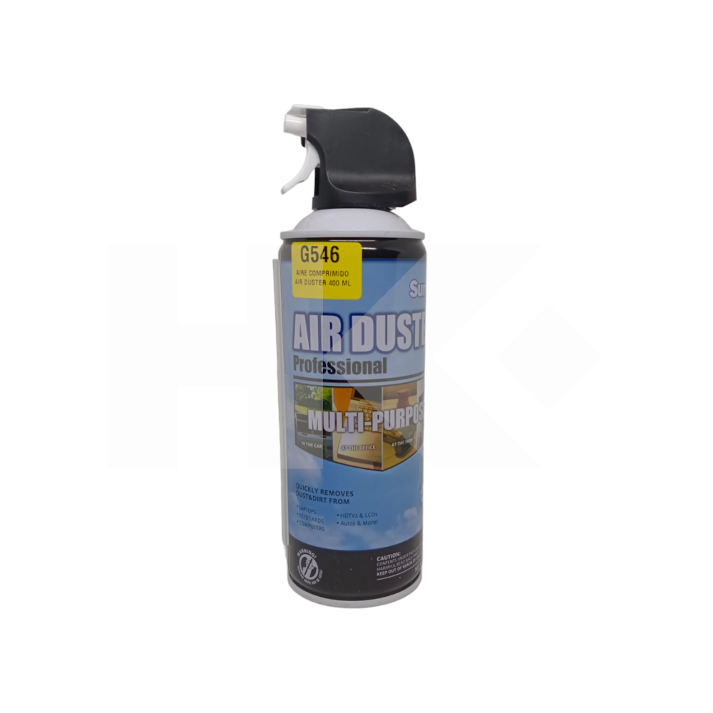 AIRE COMPRIMIDO AIR DUSTER 400 ML
