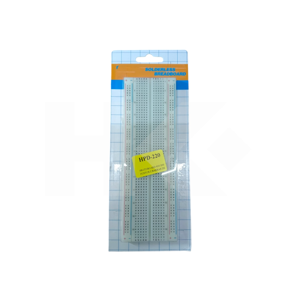 PROTOBOARD 630/200 PUNTOS 2 BARRAS DE ALIM. (WB102)