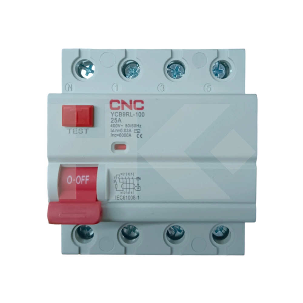DIFERENCIAL 4P 25A 30MA 6KA CNC