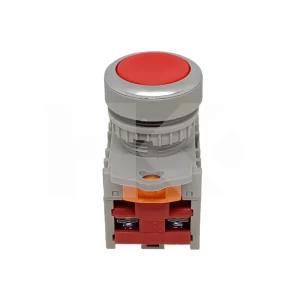 PULSADOR IND. TELETRIC PLAST ROJO 1C N.C.