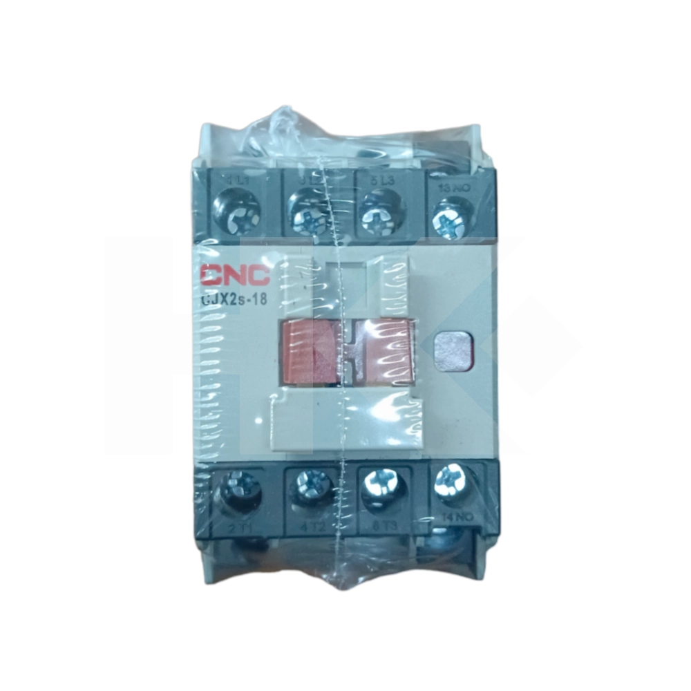 CONTACTOR CNC CJX2S 3P 18A 220VAC NO/NC