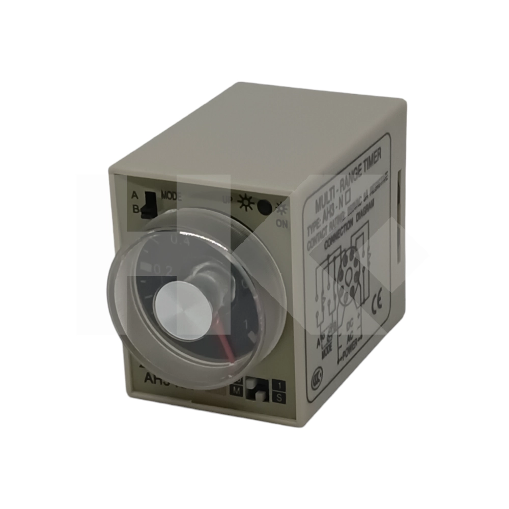 RELE TEMPORIZADO OCTAL 1S-10S-1M-10M AH2-NA 220VAC